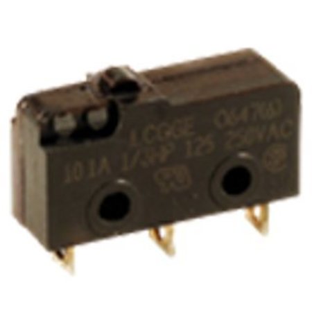 C&K COMPONENTS Snap Acting/Limit Switch, Spdt, Momentary, 1A, 30Vdc, 1.01Mm, Solder Terminal, Pin Plunger LCGDF5P00SC